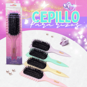 Cepillo curly para crespos