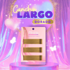 Gancho largo Profesional Dorado