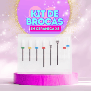 Kit de brocas Cerámica x8