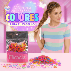 Liga colores para cabello