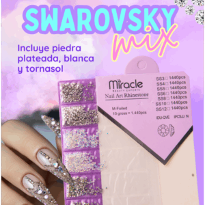 Piedra swarovski 5 lineas
