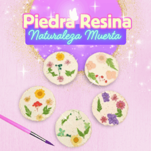 Piedra resina naturaleza muerta