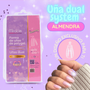 Uñas Dual System Almendradas x100